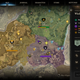 A map of regions from Amazon's New World MMO.